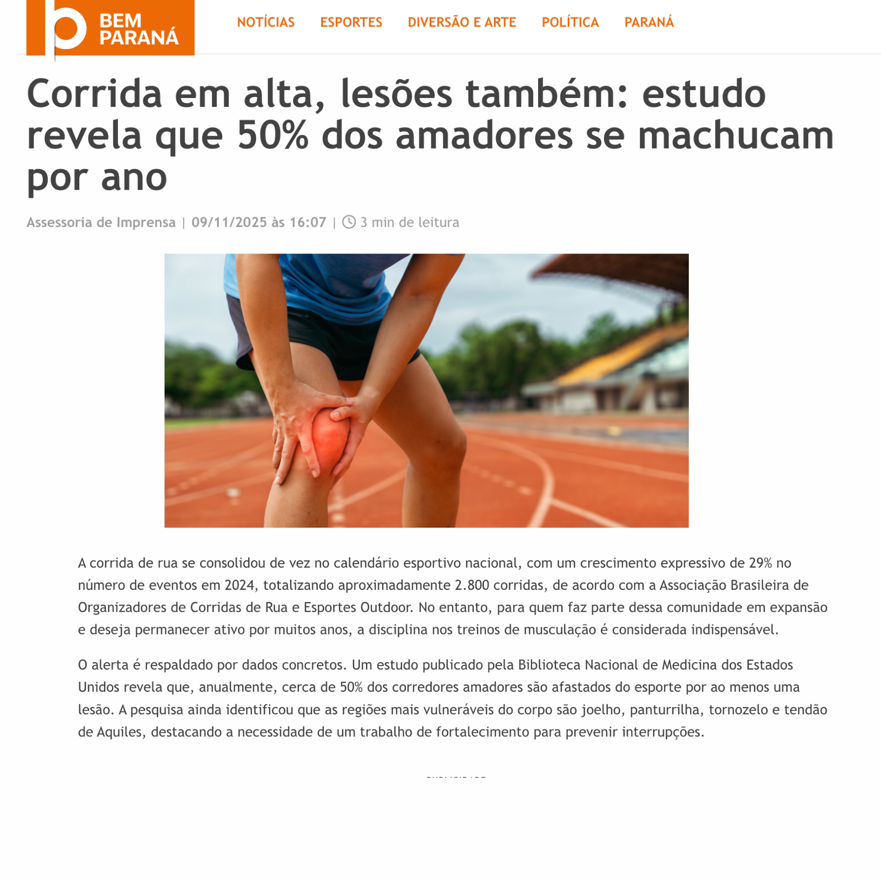 Print Fonte: BemParaná